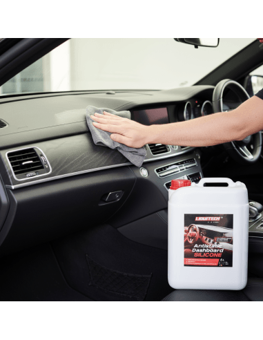 Solutie intretinere interior auto, Liquitech Antistatic Dashboard Silicone, 5l - imagine 2