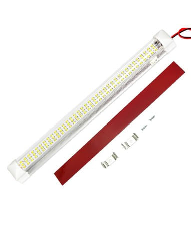 Lampa LED 12-24V iluminat interior 33CM, 108 SMD pentru dube, camioane, autoutiliate, autoturisme etc