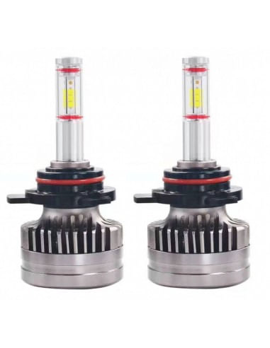 Set 2 leduri HIR2 (9012) M8 Canbus 360 grade pentru far auto, putere 60W/set, luminozitate 6200 Lm/set, 12V-24V