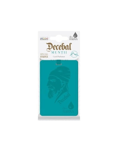 Odorizant auto card Decebal, DeoMaxx, Muntii