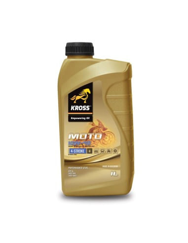 Ulei moto KROSS 4T 10W40 SEMISYTHETIC, 1L