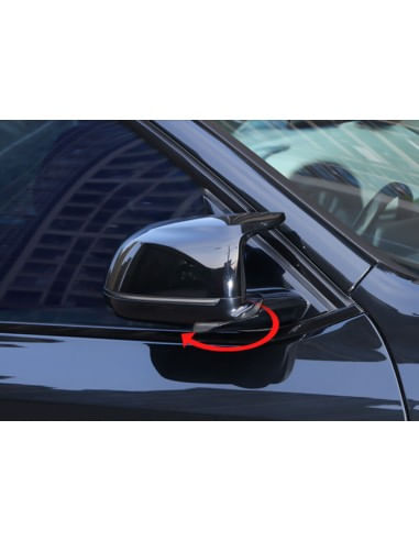 Set capace oglinzi Batman Style pentru Bmw X3 G01, X4 G02, X5 G05, X6 G06, X7 G07 - imagine 4