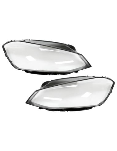 Set 2 sticle faruri pentru Volkswagen Golf 7 / Golf VII Fara Facelift (2013 - 2016)