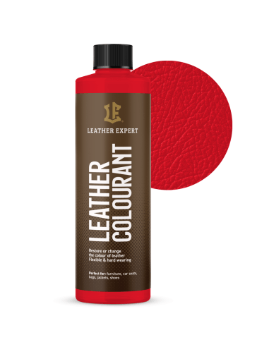 Vopsea piele Rosu LEATHER EXPERT Leather Colourant 250ml