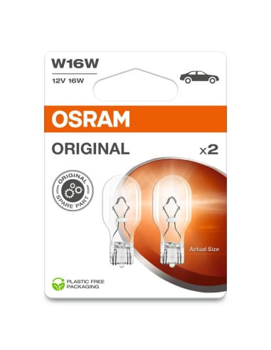 Set 2 Becuri W16W, 12v, Osram