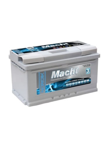 Baterie Auto, Macht NORDIK 12V 85Ah, 780 A, 310x175x175mm