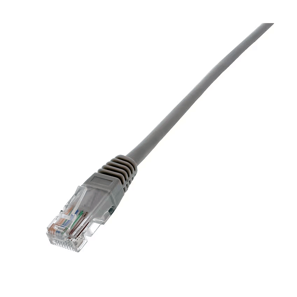 Cablu de retea u/utp well, cat5e, patch cord, 50m, gri