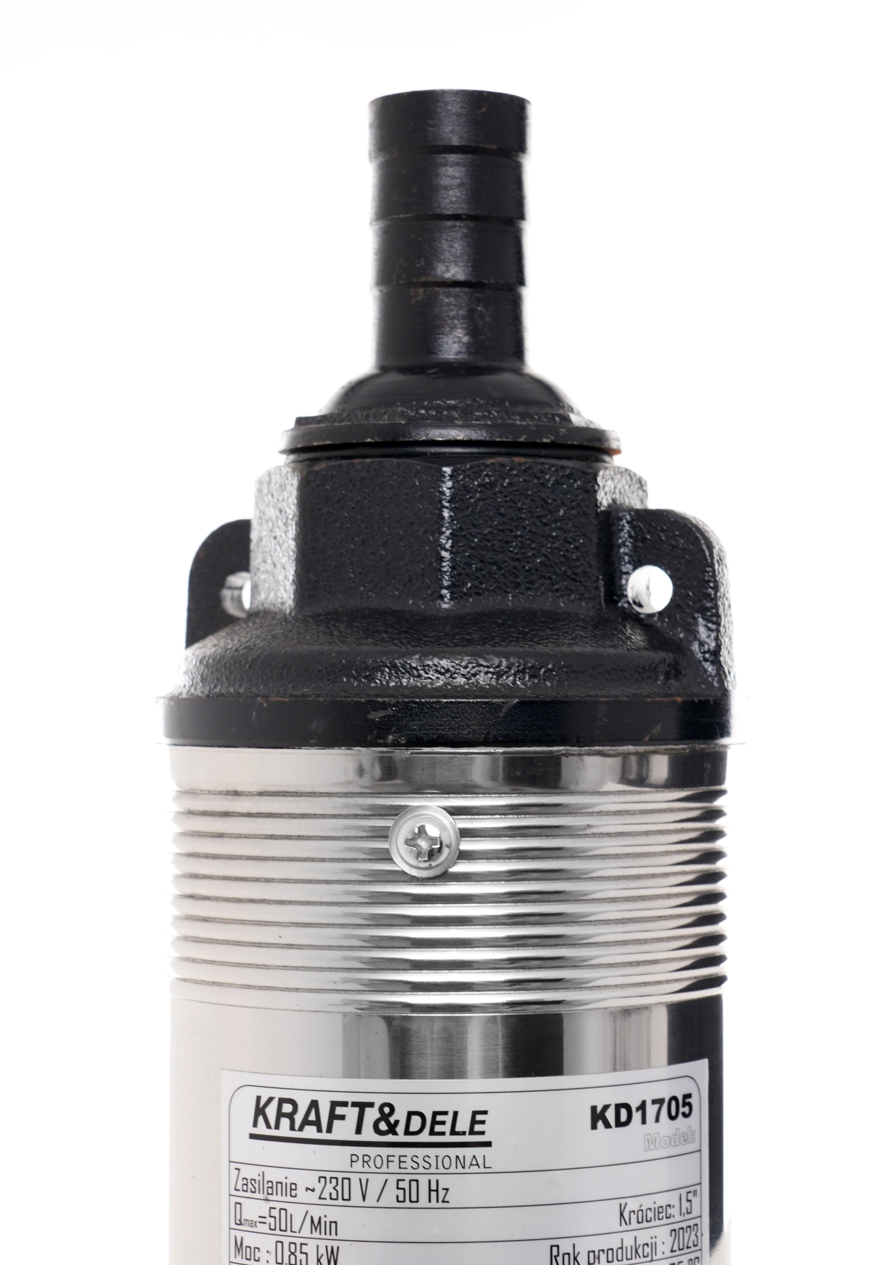 Pompa submersibila adancime mare Kraft&Dele, 0,85 kW, H max. 85 m, KD1705 — imaginea 2