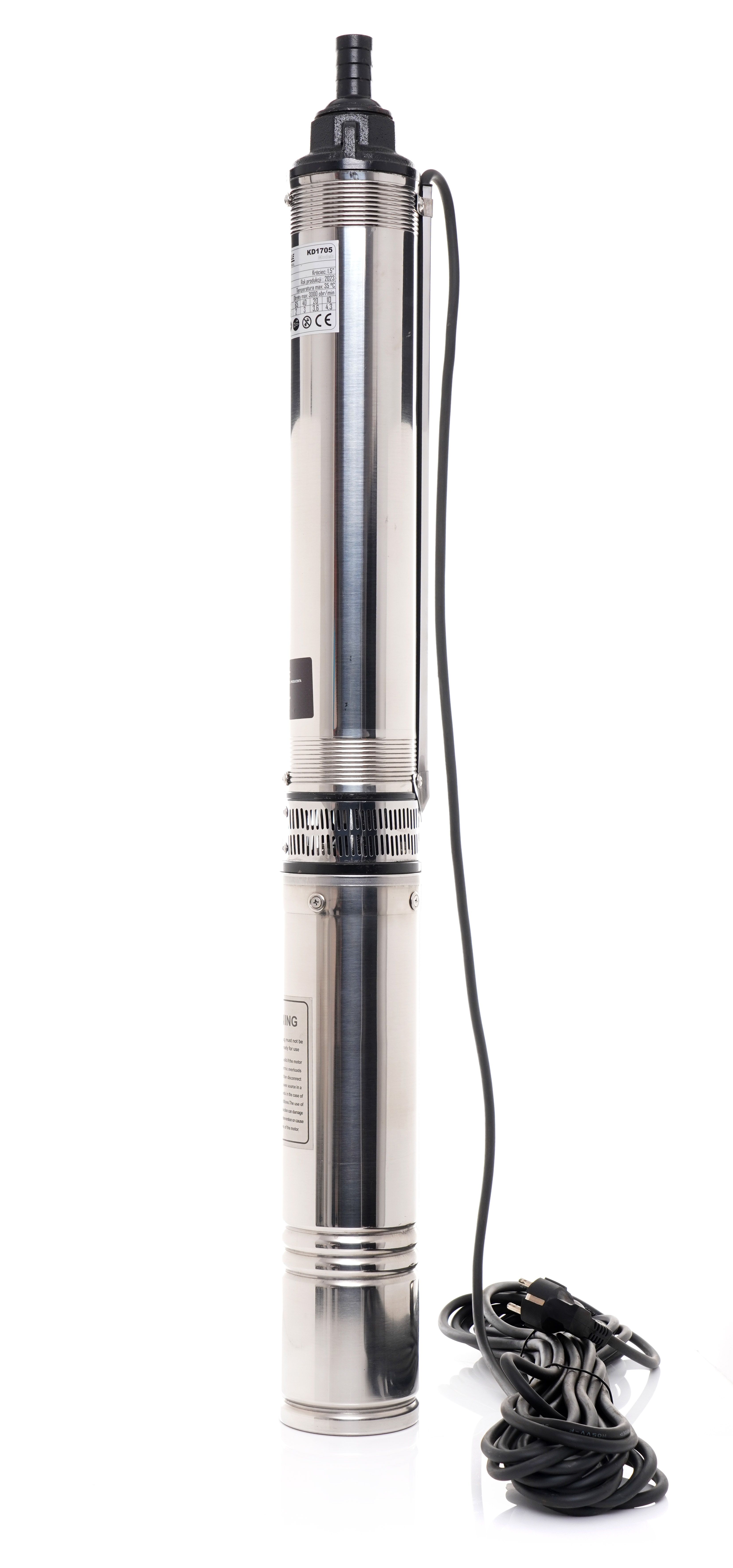 Pompa submersibila adancime mare Kraft&Dele, 0,85 kW, H max. 85 m, KD1705 — imaginea 6