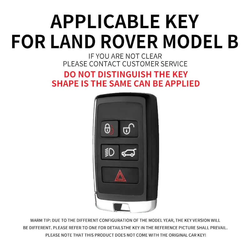 Husa cheie auto si breloc ABS+TPU pentru Land Rover, Range Rover, Evoque, Discovery Sport