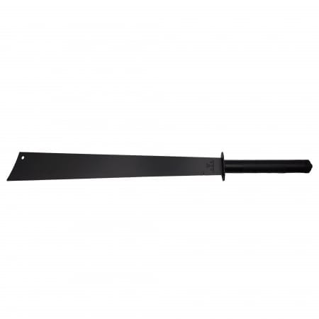 Set doua sabii vanatoare DEPOX®, maner metal, 81 cm/50 cm, negru, teaca inclusa - imagine 3