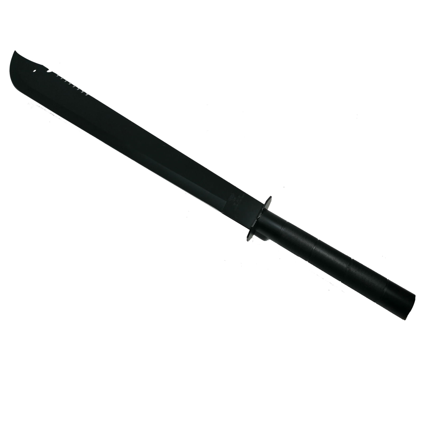 Set doua sabii vanatoare DEPOX®, maner metal, 81 cm/50 cm, negru, teaca inclusa - imagine 8