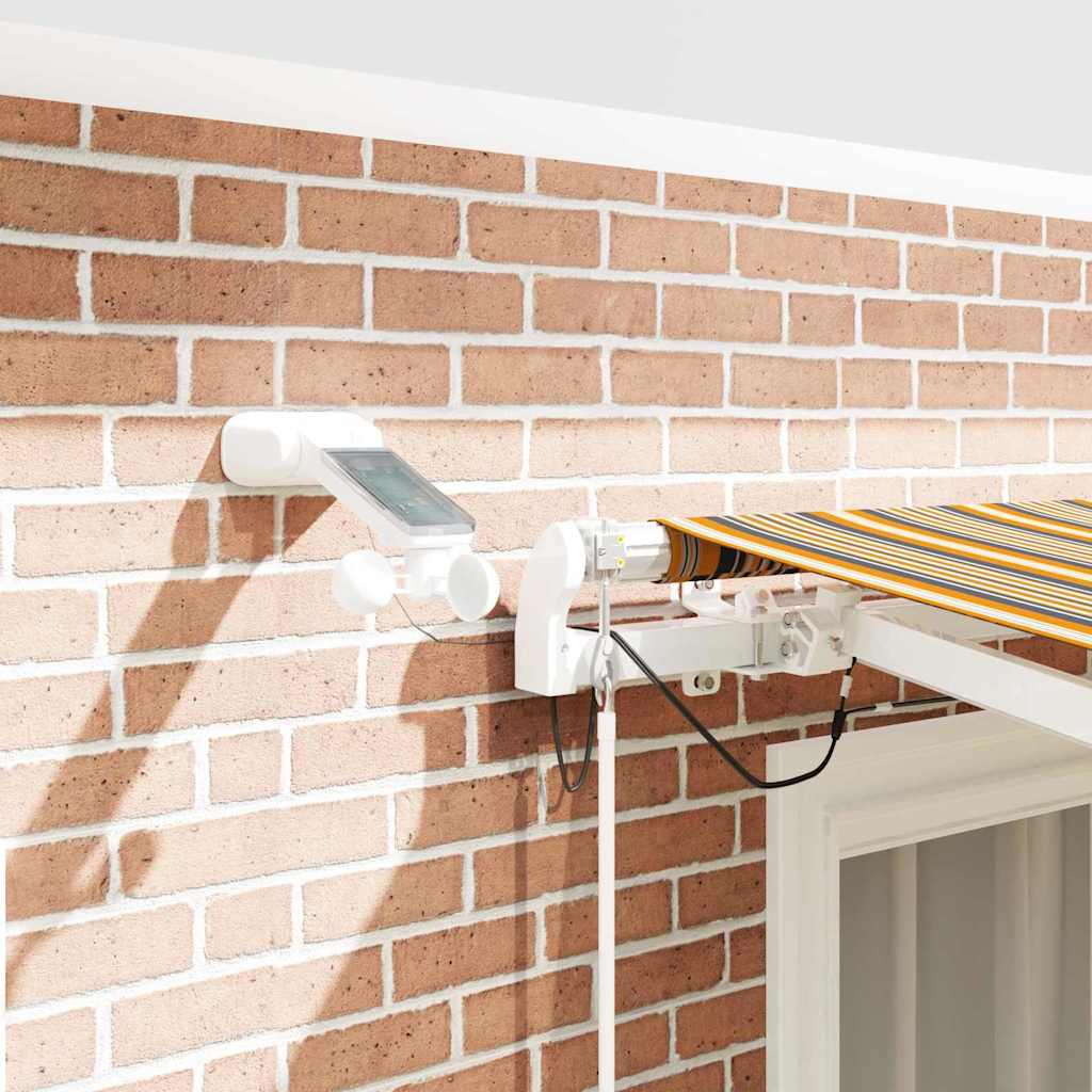 Cortina Retractabila Multicolour 300 x 250 cm Stofa si Metal — imaginea 5