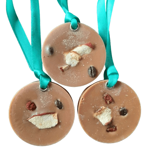 Set 3 Tablete Parfumate dulap haine, Odorizant, Mocca Spice – Cafea, Scorțișoară, Vanilie, handmade, ceară soia, 70g