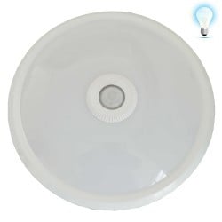 Aplica LED BC15-00330, cu senzor de miscare, 15W, 1460lm, lumina rece, alba, IP20, Braytron