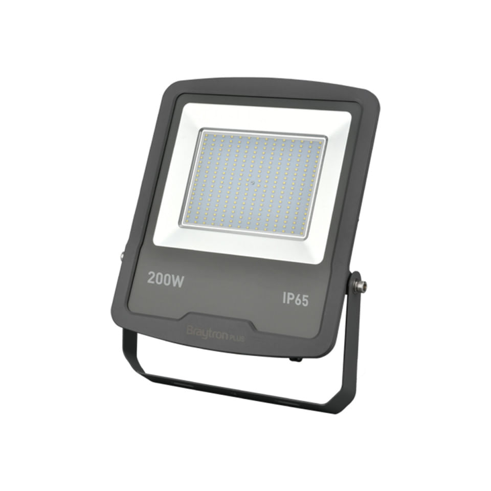 Proiector led 200W SMD, IP65, 17000lm, lumina rece 6500K, Gri, Braytron — imaginea 3