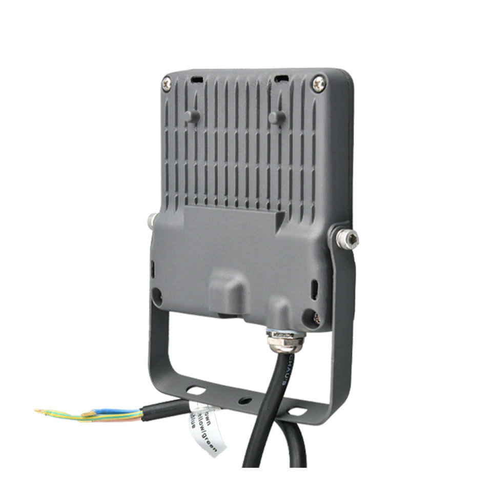 Proiector led 20W SMD, 1700lm, IP65, lumina rece 6500K, Gri, Braytron — imaginea 4