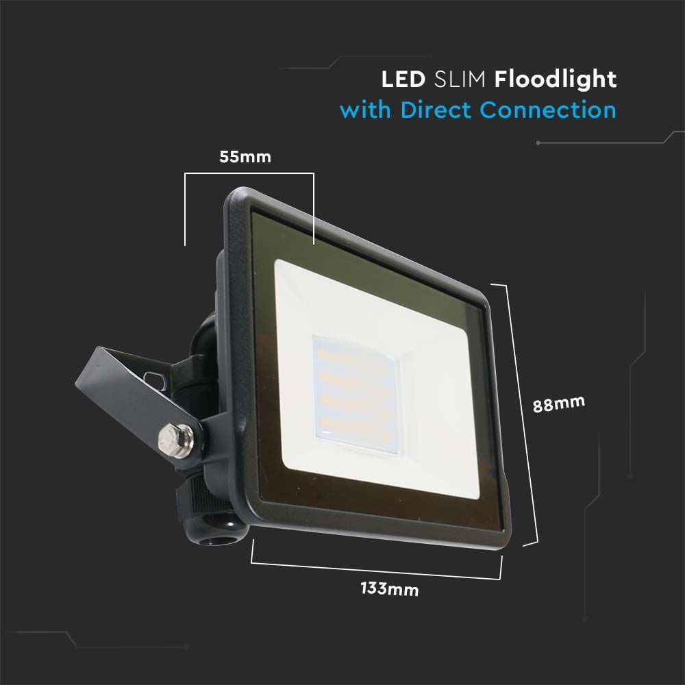 Reflector LED Smart 10W V-TAC, RGB+CCT(3000-6500 K), compatibil Alexa si Google — imaginea 3
