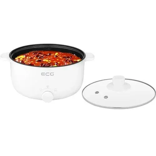Oala electrica de gatit 2 in 1 ECG EH 1886 Double, 900 W, 3 litri, 0 -195°C, suprafata nonaderenta — imaginea 8