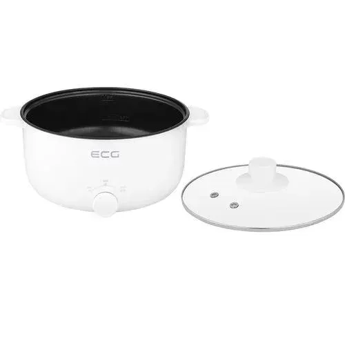 Oala electrica de gatit 2 in 1 ECG EH 1886 Double, 900 W, 3 litri, 0 -195°C, suprafata nonaderenta — imaginea 9