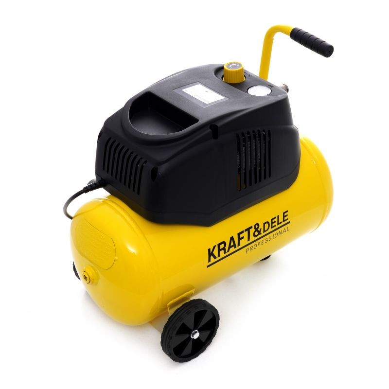 Compresor fara ulei, 24L 8bar, KD1416, Kraft&Dele — imaginea 2