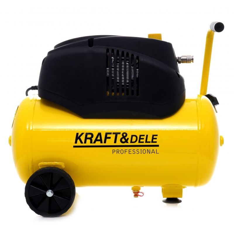 Compresor fara ulei, 24L 8bar, KD1416, Kraft&Dele — imaginea 6