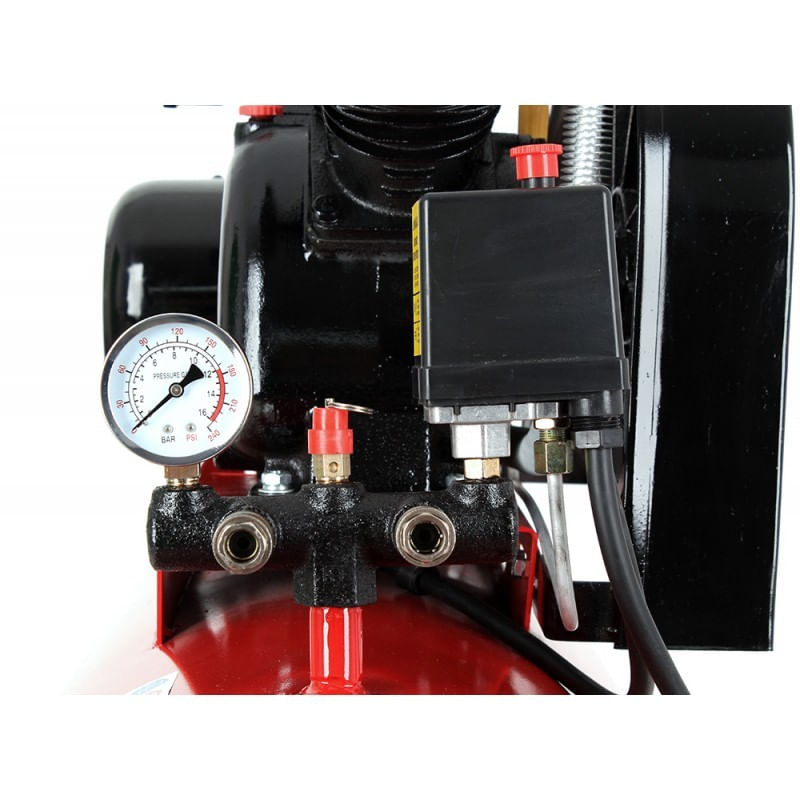 Compresor ulei, 100L 230V, KD1472, Kraft&Dele — imaginea 2