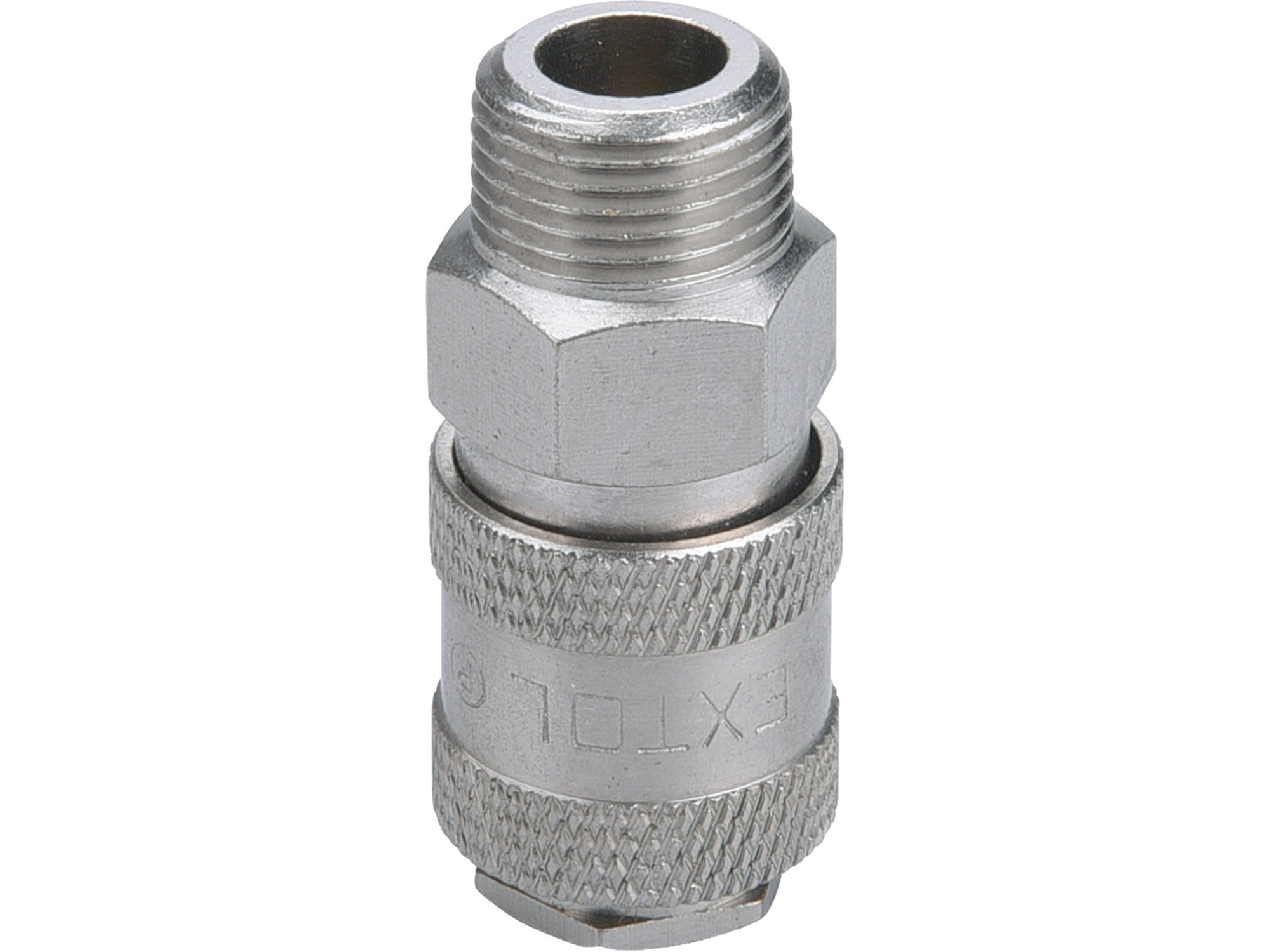 Cupla rapida aer, 3/8", filet exterior, EXTOL PREMIUM, 8865112 — imaginea 2