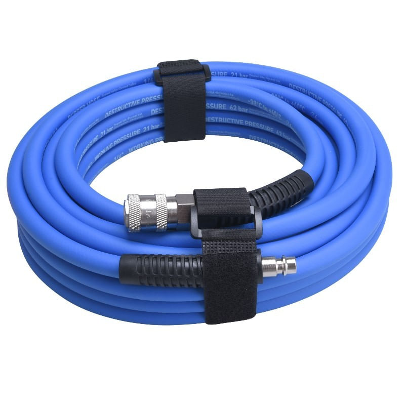 Furtun aer, Extol Premium, 8865147, 10m, 1/4, cauciuc, cuplare rapida, 21 bar — imaginea 2