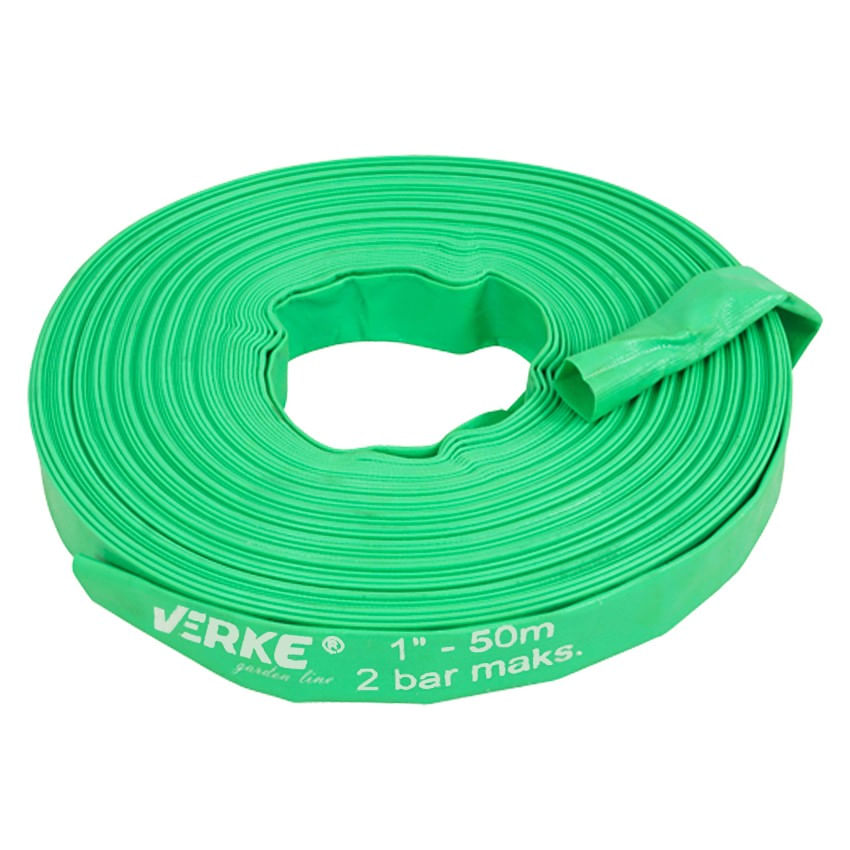 Furtun apa, cauciucat tip pompier 50M, V60126, Verke