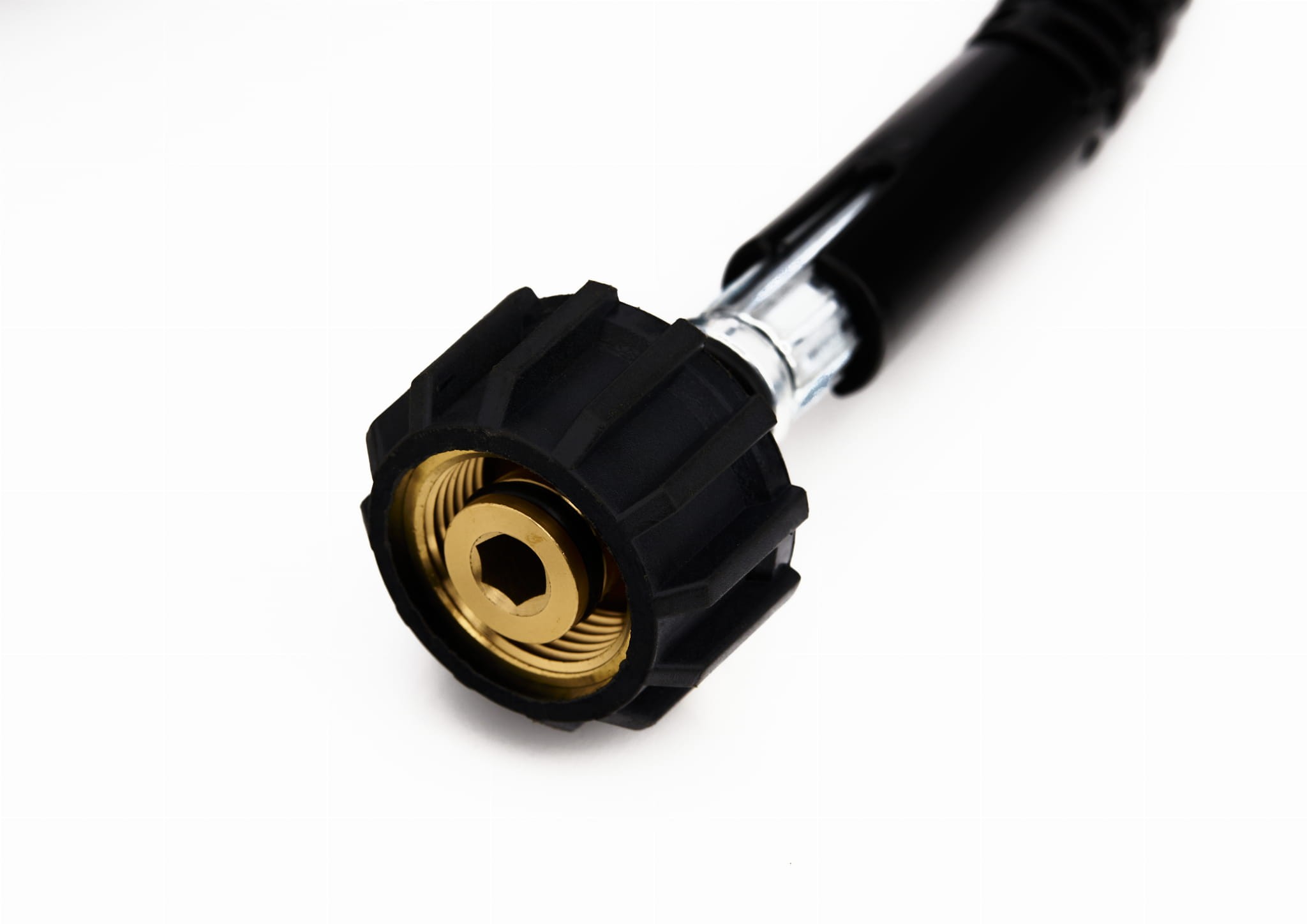 Furtun curatare canalizare 20m Kraft&DelePresiune 5800 PSI Duza alama Negru KD2059