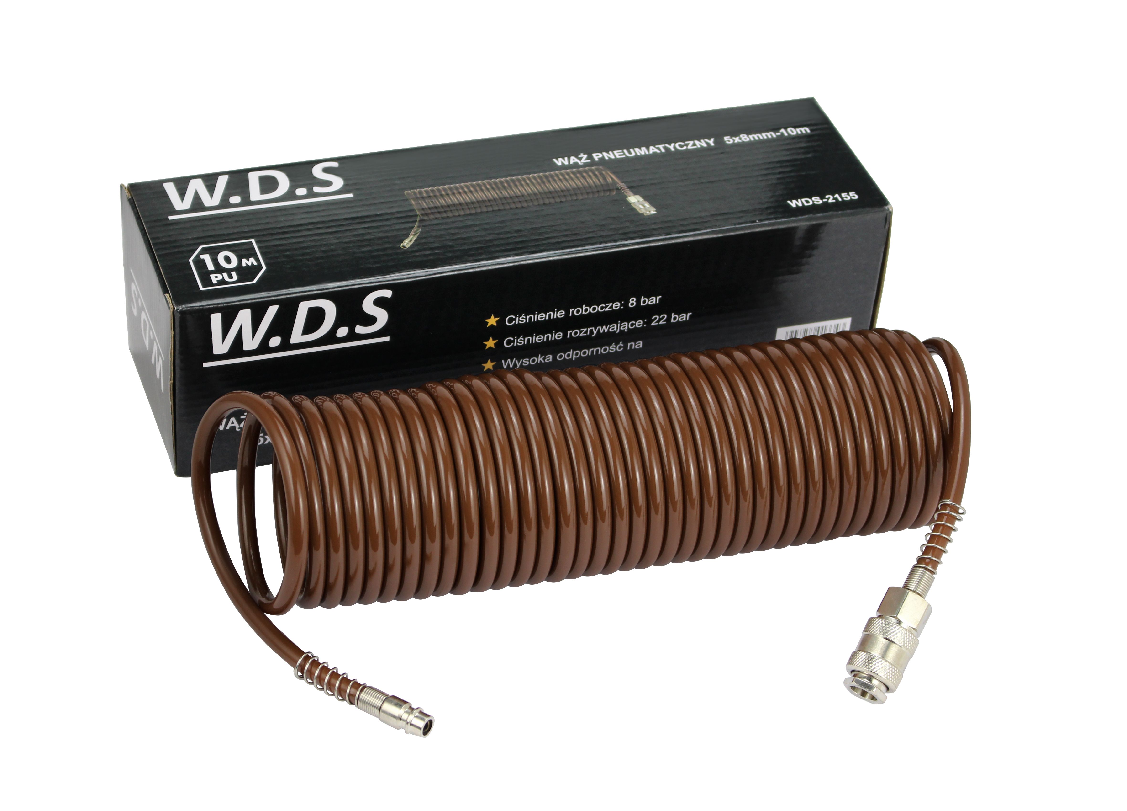 Furtun pneumatic 5x8mm 10m, Kraft&Dele, WDS2155 — imaginea 5