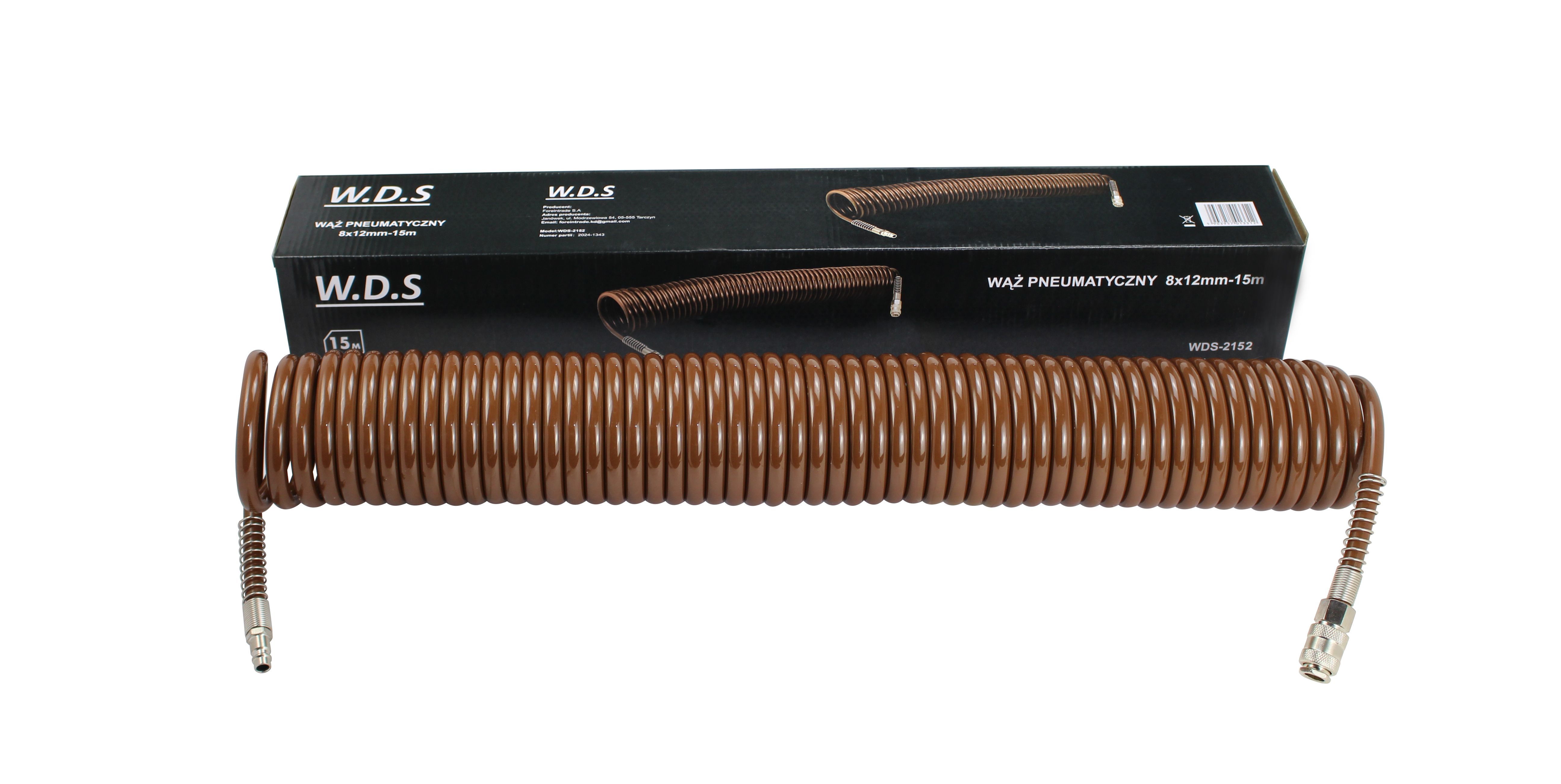 Furtun pneumatic 8x12mm 15m, Kraft&Dele, WDS2152 — imaginea 3