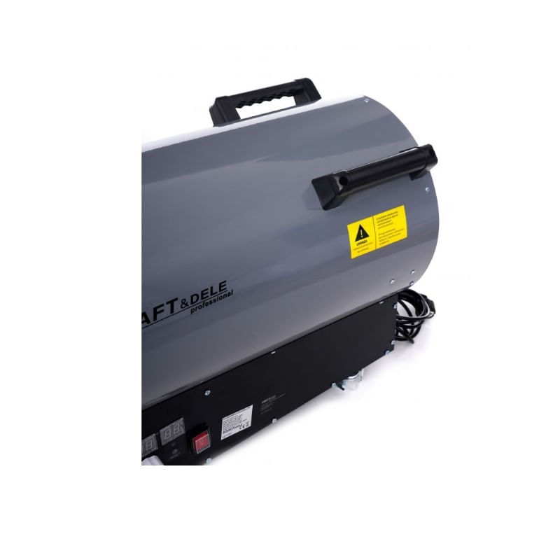 Incalzitor pe gaz, Kraft&Dele KD11707, 100kW, cu reductor automat — imaginea 2