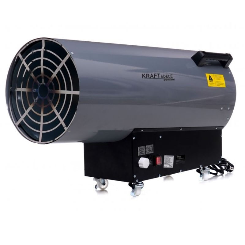 Incalzitor pe gaz, Kraft&Dele KD11707, 100kW, cu reductor automat — imaginea 7