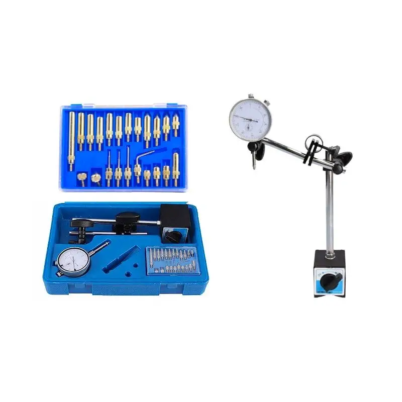 Indicator Cadran cu Suport Magnetic, Kraft&Dele, 0-10 mm, Precizie 0,01 mm, KD11291