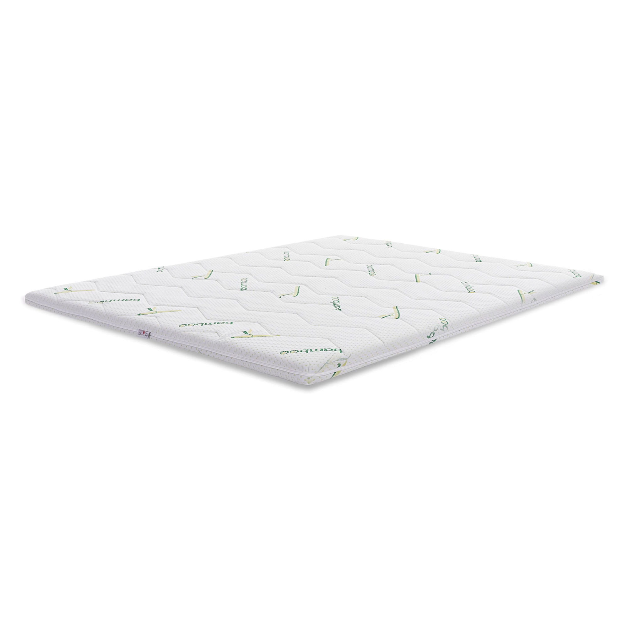 Topper Saltea Best Sleep H7 cm spuma poliuretanica, 140 x 190 cm, husa Bambus Detasabila