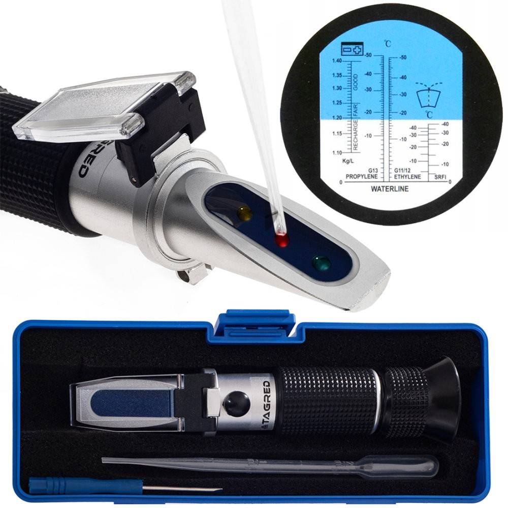 Pachet Tester de antigel, tester digital lichid de frana, TAGRED, TA1390, Kraft&Dele, KD11399 - imagine 2