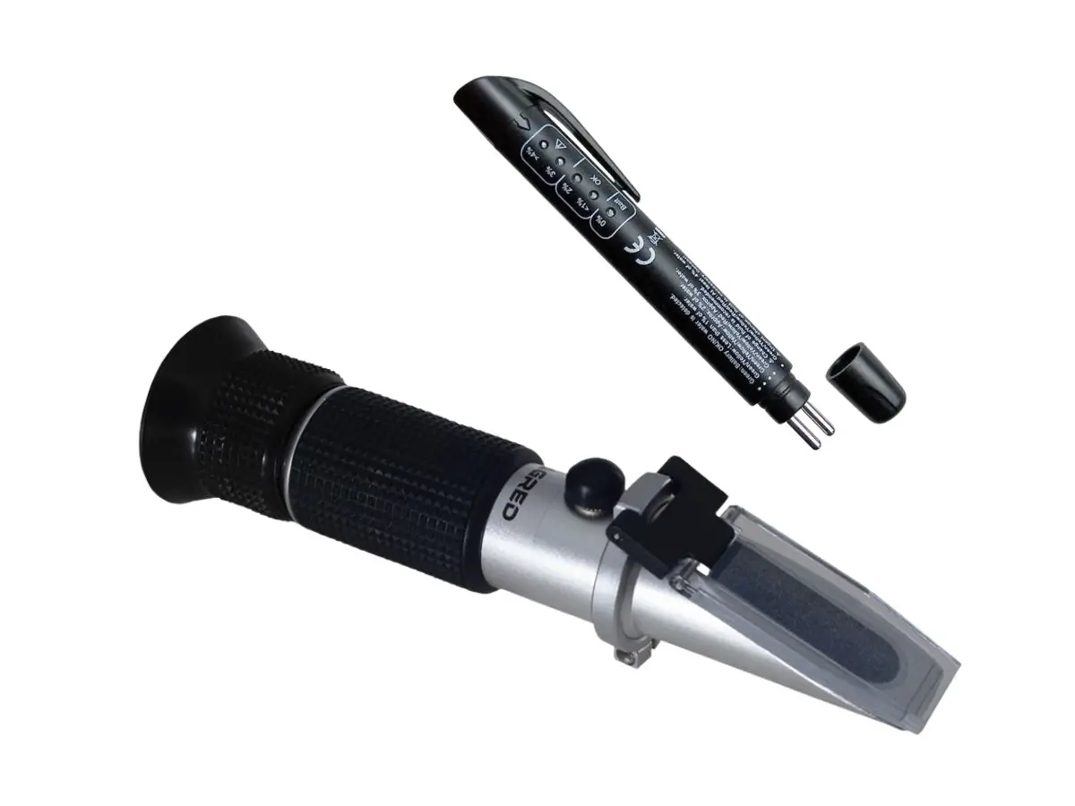 Pachet Tester de antigel, tester digital lichid de frana, TAGRED, TA1390, Kraft&Dele, KD11399 - imagine 9