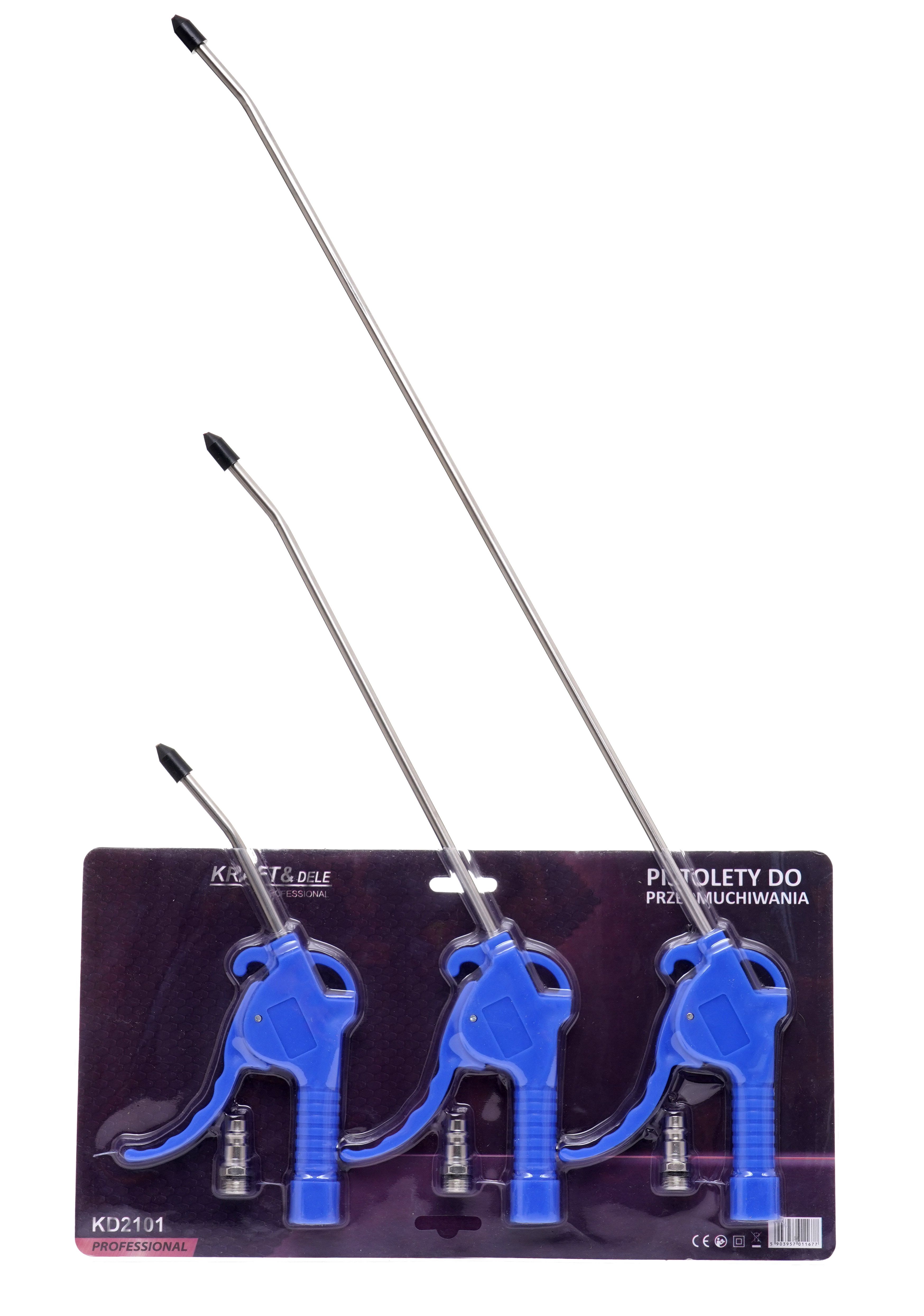Pistol de suflat cu 3 EL, Kraft&Dele, KD2101 — imaginea 7