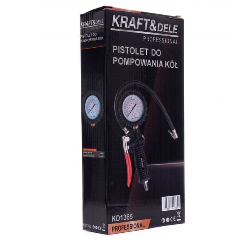 Pistol pneumatic, pentru anvelope 1/4", KD1365, Kraft&Dele — imaginea 2