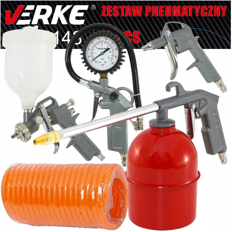 Set aer comprimat, 5 piese, V81143, Verke