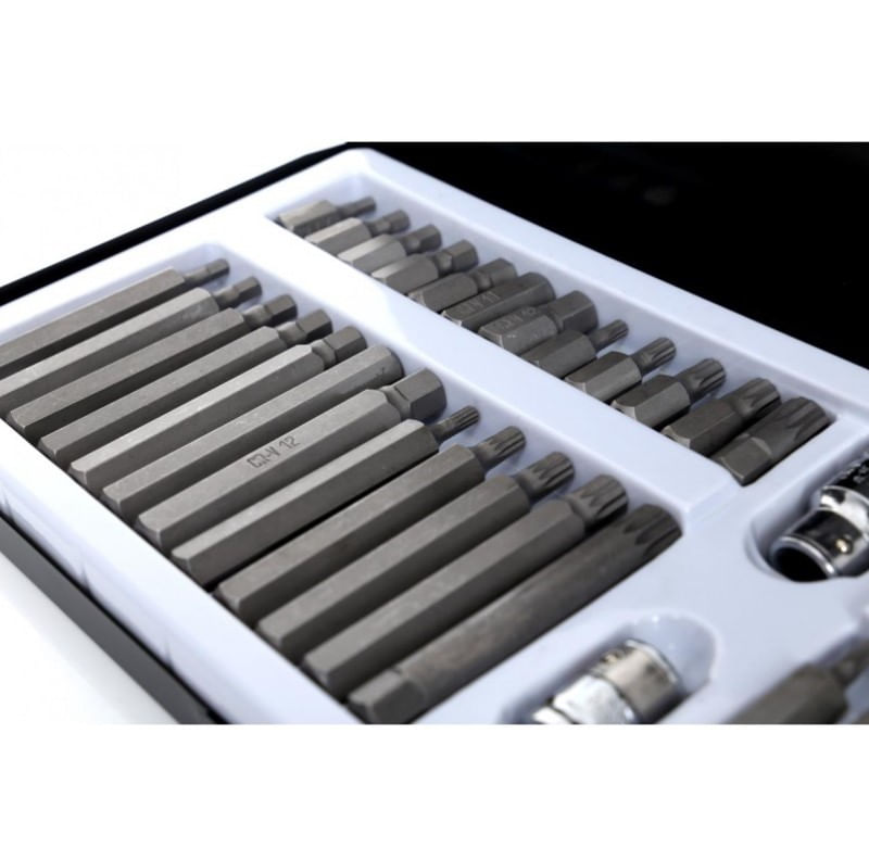 Set biti, Kraft&Dele, TORX, SPLINE, HEX, 40 piese