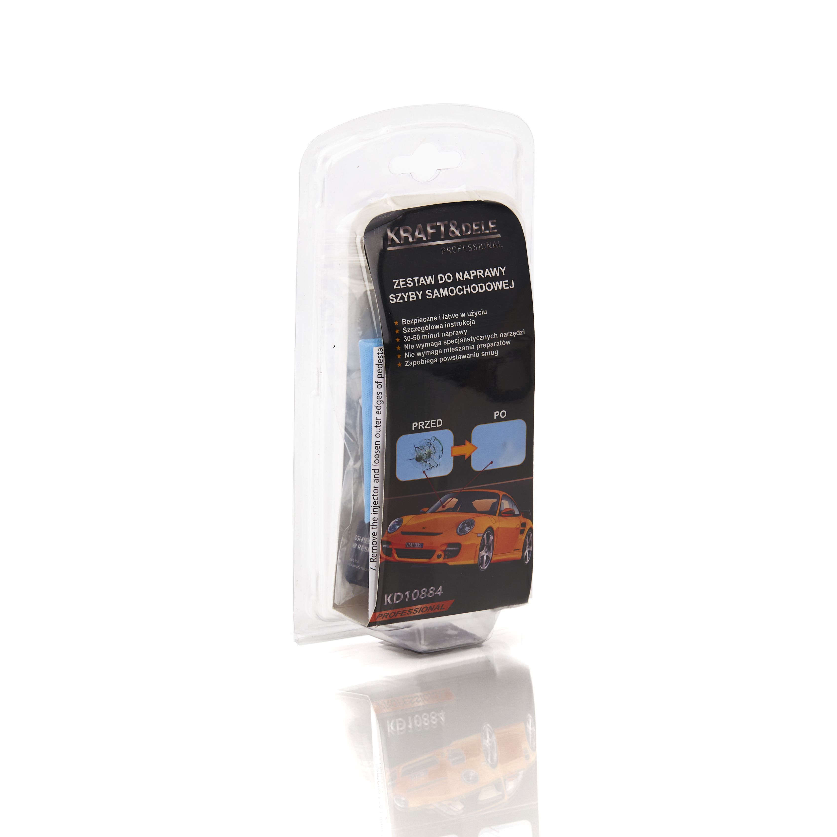 Set de reparatie a parbrizului auto, Kraft&Dele, KD10884