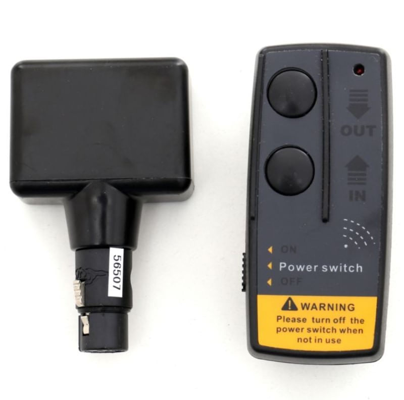 Troliu auto, KraftProfesional, cu telecomanda radio, 12V, 5400kg