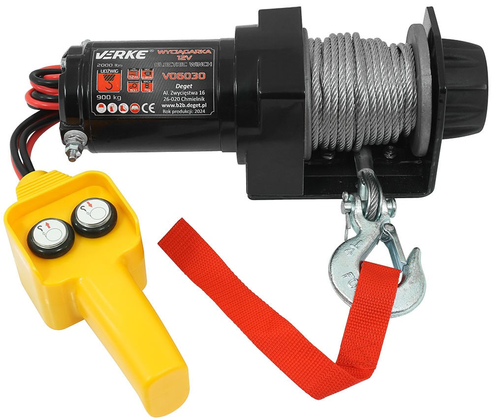 Troliu electric, Verke, 12V, 12m, V06030