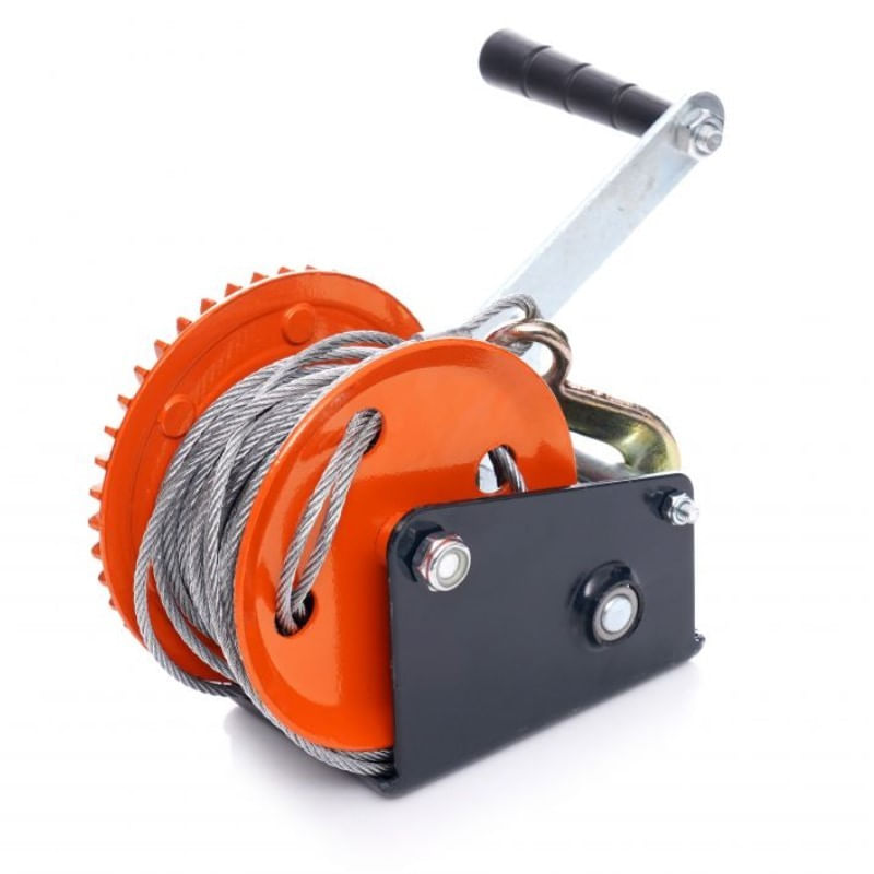 Troliu manual cu manivela, Kraft&Dele, 10 m, 544 kg, KD1311 - imagine 4