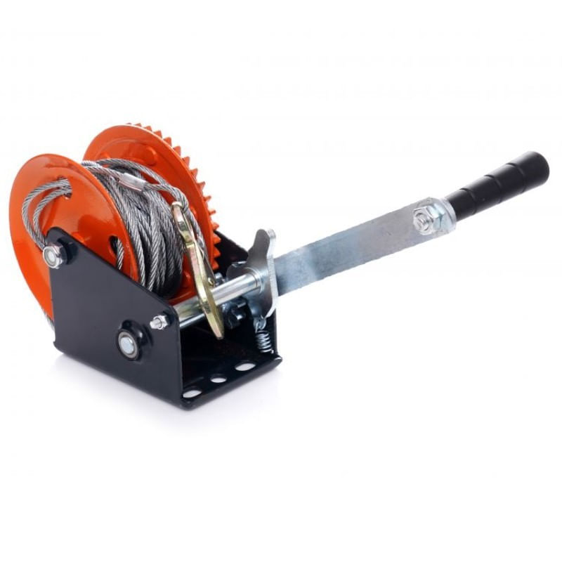 Troliu manual cu manivela, Kraft&Dele, 10 m, 544 kg, KD1311 - imagine 5