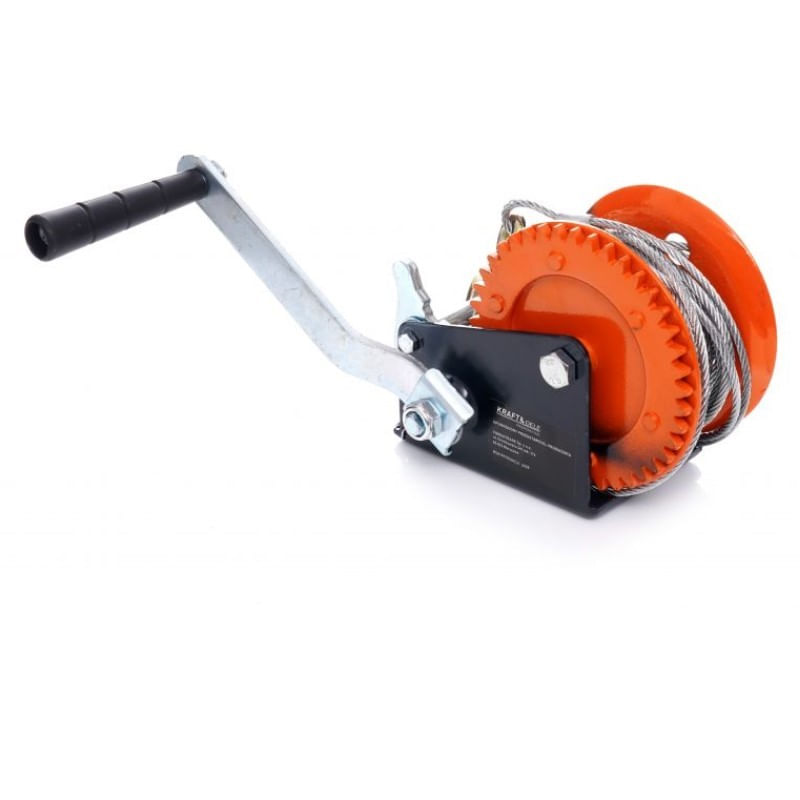 Troliu manual cu manivela, Kraft&Dele, 10 m, 544 kg, KD1311 - imagine 6