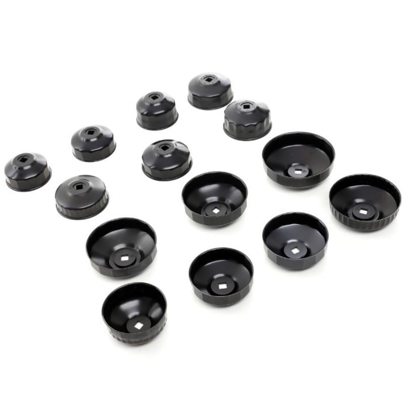 Trusa chei filtru de ulei, Kraft&Dele KD10500, 15 piese, cu adaptor